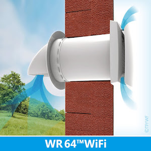 WR 64™ WiFi - Pokojová stěnová rekuperace vzduchu s výkonem 64 m³/h.